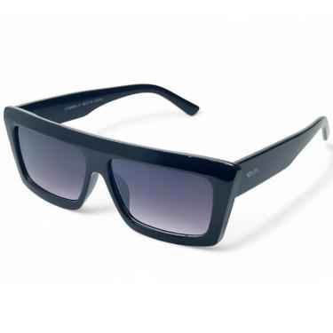 Imagem de ÓCULOS DE SOL SOLON GLASSES PRETO POLARIZADO COM PROTEÇÃO UV400 + CASE RIGIDA + FLANELA + LIMPA LENTES