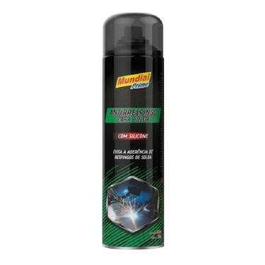 Imagem de Kit 3 antirrespingo de solda com silicone spray 280g mundial prime