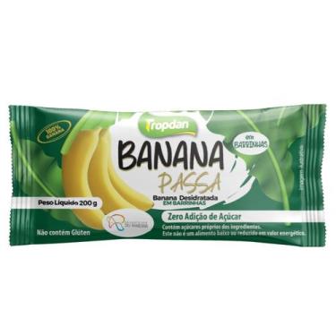 Imagem de Banana Passa em Barrinhas TROPDAN 200g
