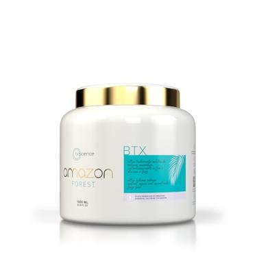 Imagem de Máscara Capilar Brscience Amazon Forest Queratina 1Kg - Alinhamento Capilar, Hidratação Profunda, Anti-Frizz, Nutrição Natural, Uso Profissional e Doméstico