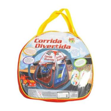 Imagem de Barraca Infantil Dobrável Corrida Divertida - DM Toys, Colorido, Box