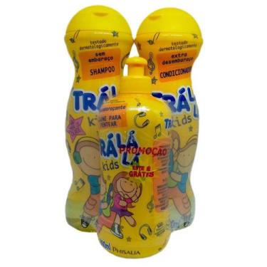 Imagem de Shampoo + Condicionador Trá lá lá Sem Embaraço + Creme De Pentear - Ph