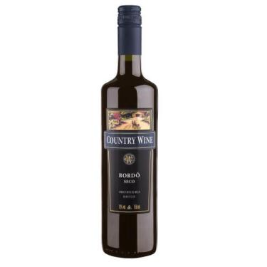 Imagem de Vinho Country Wine Tinto Bordô Seco 750ml