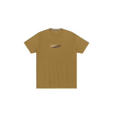 Imagem de Camiseta Plus Size Hangar 33 Pima Marrom Tam. G3-Masculino