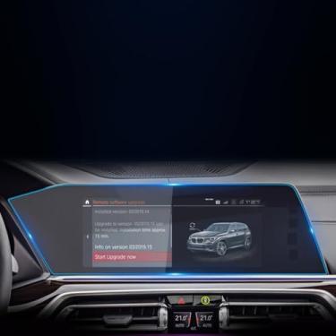 Imagem de Protetor de tela de navegação para BMW X5 X6 X7 G05 G06 G07 2019-2022 Acessórios, Película Protetora Vidro Temperadonavigatiom film para Tela de Navegação Touch Screen HD 9H