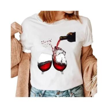Imagem de Camiseta Feminina Manga Curta - Estampa Vintage Anos 90, BR-G4, Mgq 27