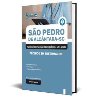 Imagem de Apostila São Pedro Alcântara Sc 2025 Técnico Em Enfermagem - Editora S