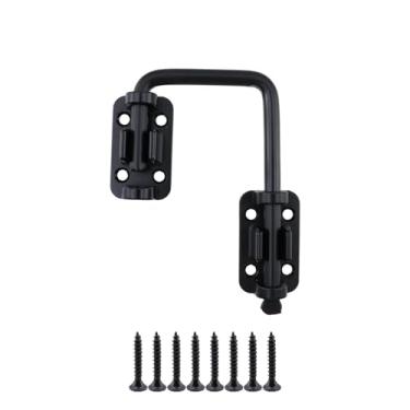 Imagem de Chinflly Trava de porta deslizante, trava em forma de U para janela, celeiro, jardim, cerca, galpão, garagem, tela, pacote com 1