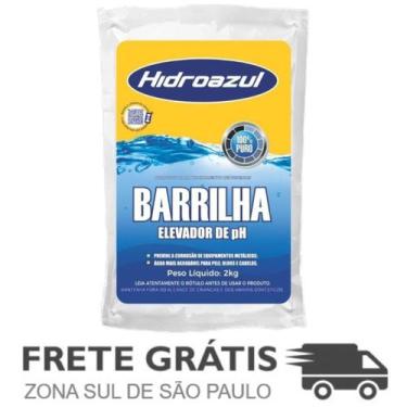 Imagem de Barrilha Elevador Ph Para Limpeza de Piscina Hidroazul 2 Kg