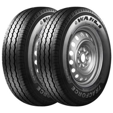 Imagem de Pneu Wanli Sl106 185R14C Aro 14C 102/100R 8 Lonas Kit2