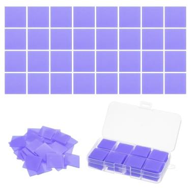 Imagem de PATIKIL 72 peças de pintura de arte de diamante cola de argila 5D quadrado DIY arte diamante refil cola com caixa de armazenamento para arte de diamante bordado lama suprimentos acessórios ferramenta