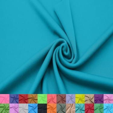 Imagem de Stylish FABRIC Forro interloque 100% poliéster de 152 cm de largura – tecido de malha leve elástico bidirecional, da The Yard para vestuário, maternidade, decorações de festa, cortinas, artesanato e