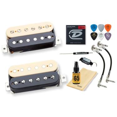 Imagem de Conjunto de captador Seymour Duncan APH-2 Alnico II Pro Slash Humbucker com pacote Tonebird 11104-08 (Zebra)