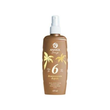 Imagem de Bronzeador Anasol FPS 6 125g - Óleo, 125 ml