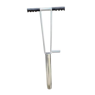 Imagem de ShengQuanHao Cavadeira para Plantio de Bambu, Portátil, Manual, Feita de Metal, Ergonômica, com Cabo, Cavadeira para Furadeira de Cerca, 40cm de Altura