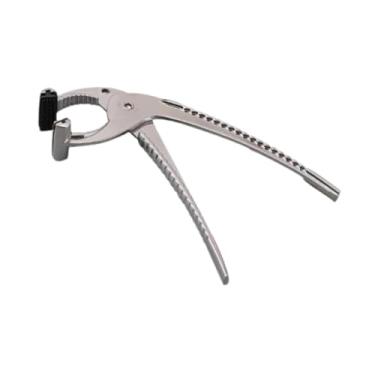 Imagem de DimyFew Alicate para prato de metal, pinça para tigela, leve, antiderrapante, para pratos quentes, panelas de pedra, pizza