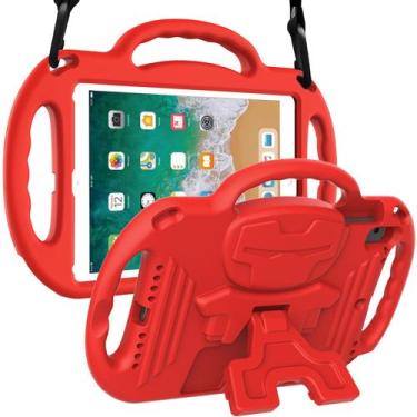 Imagem de Capa para iPad LTROP 6ª geração de 9,7 polegadas vermelha
