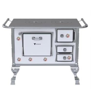 Imagem de Fogao a Lenha GII N 1 Branco Buque Sem Tampa SE