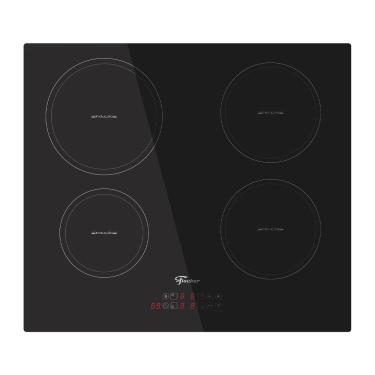 Imagem de Cooktop de Indução Fischer 4 Bocas Vitrocerâmica com Touch Screen 220V