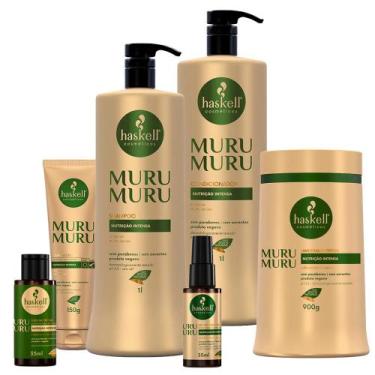 Imagem de Kit Murumurú Haskell Completo Com 6 Itens- 1L/ 900g