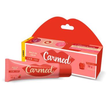 Imagem de Carmed Maçã Do Amor Protetor Hidratante Labial Efeito Gloss Vermelho S