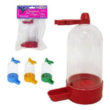 Imagem de Bebedouro De Plastico Para Passaro Colors 290ml - Oem