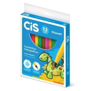 Imagem de Hidrocor Cis lavável 0.8mm com 12 cores