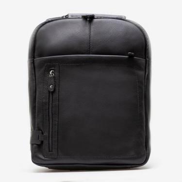 Imagem de Mochila Em Couro Preto - Democrata