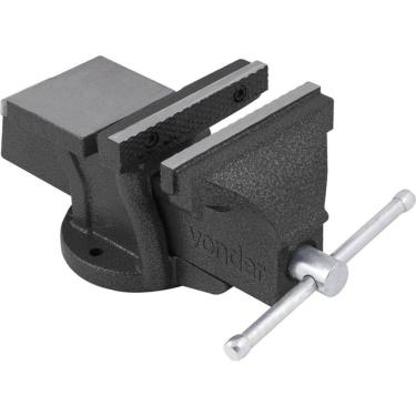 Imagem de Torno Morsa De Bancada N.6 Fixo Abertura 125mm Nodular - Von