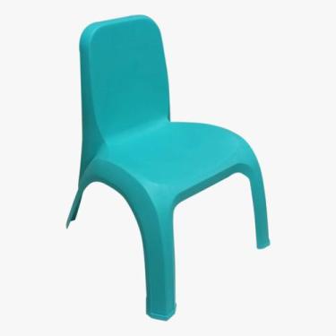 Imagem de Cadeira Plástica Infantil Verde Água - Gibafer