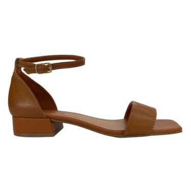 Imagem de Sandália Bottero 372904 Feminino Caramelo saltinho casual
