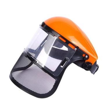 Imagem de Máscara Protetora De PVC Anti-Poeira Para Corte, Com Tela Protetora An