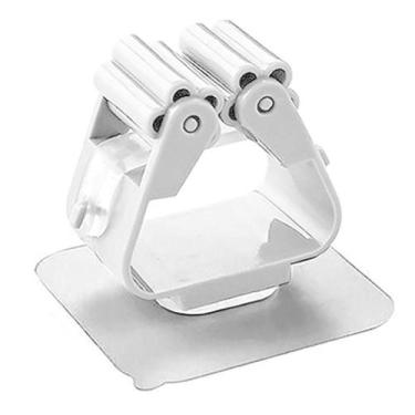 Imagem de Suporte Organizador De Vassouras E Rodos - Sem Furos Branco - YAAY