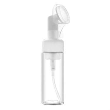 Imagem de Frasco Pump Espumador Com Escova De Silicone Para Limpeza Facial Skin Care 120ml(100ml)