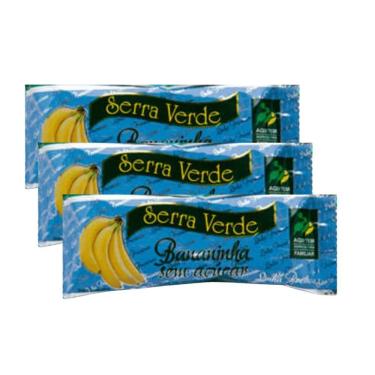 Imagem de Kit 3 Bananinha Serra Verde Sem Açúcar 30g