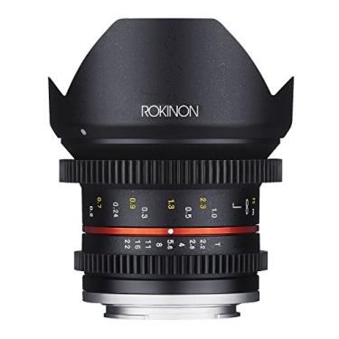 Imagem de Rokinon Lente Cine CV12M-FX 12 mm T2.2 para câmeras Fujifilm X-Mount
