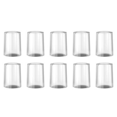 Imagem de 10 bocais para bafômetro, testador de álcool recarregável por USB ideal para uso em carro/casa (preto)