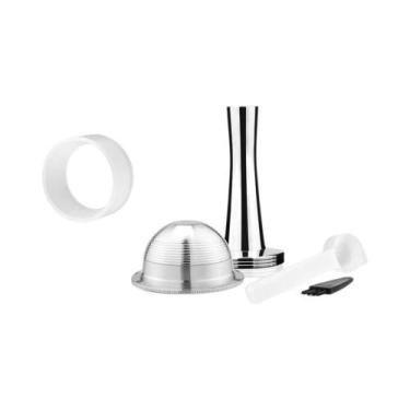 Imagem de Cápsulas De Café Reutilizáveis Em Aço Inoxidável Para Máquinas Nespres