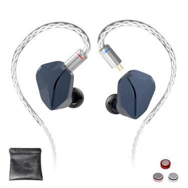 Imagem de Monitores intra-auriculares MP145, coengenharia WDC, fones de ouvido planares personalizados de 14,5 mm com fio IEMs, 3 filtros de afinação pneumática - Desbloqueie 9 estilos de som diferentes em um
