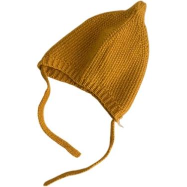 Imagem de Kit De Chapéu Kitted Para Meninos Beaie Para Crianças Boné Infantil Chapéus Para Meninas Boet Toddler, F, 43-48CM(3-18M)