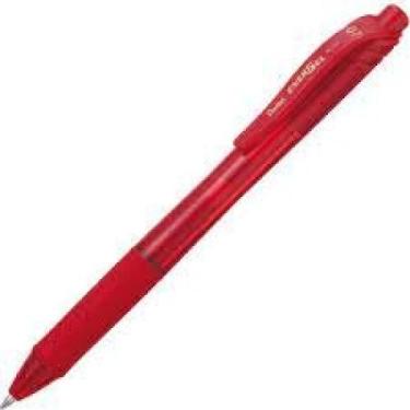 Imagem de Caneta energel retratil. 0, 7mm vermelha smbk93c - PENTEL, 3