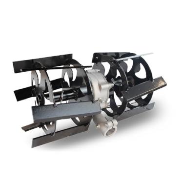 Imagem de Enxada Rotativa Capinadeira Duraline Para Rocadeiras Tubo 26Mm Eixo 7Mm X 7 Area Trabalho 35Cm - Use