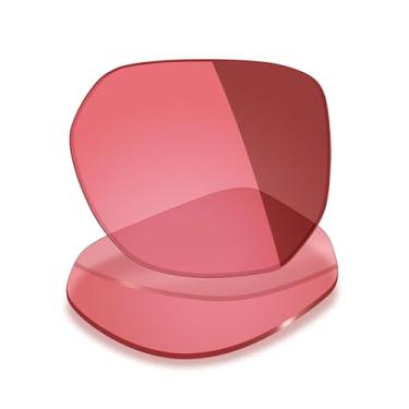 Imagem de Mryok Lentes de reposição UV400 para óculos de sol Oakley Latch Beta, HD Polarized, proteção UV, resistente a impactos e ajuste perfeito - Fotocromático rosa