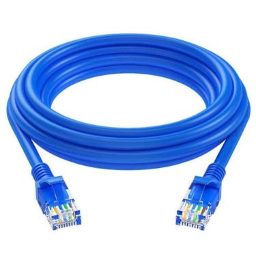 Imagem de Cabo De Rede Ethernet Cat6 Lan RJ45 2 Metros Tomate MCB-003