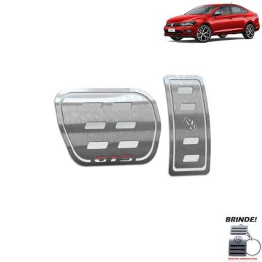 Imagem de Pedaleira Automático gravação em prata Virtus Gts