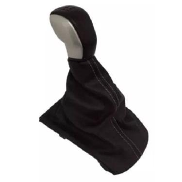 Imagem de Bola Manopla Coifa Câmbio Peugeot 208 2014 A 2020 Cromo