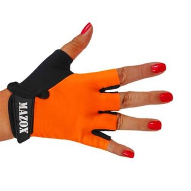 Imagem de Luva Para Academia exercício funcional Macia Meio Dedo Musculação Bike