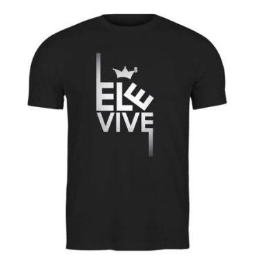Imagem de Camiseta Unissex Estampa Leão De Judá Jesus Camisa Gospel Evangélica -