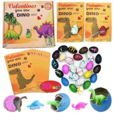 Imagem de Conjunto de presentes de Dia dos Namorados, ovos de dinossauro para ec