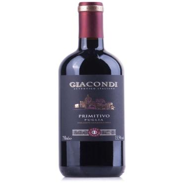 Imagem de VINHO GIACONDI PRIMITIVO PUGLIA TINTO 750ML